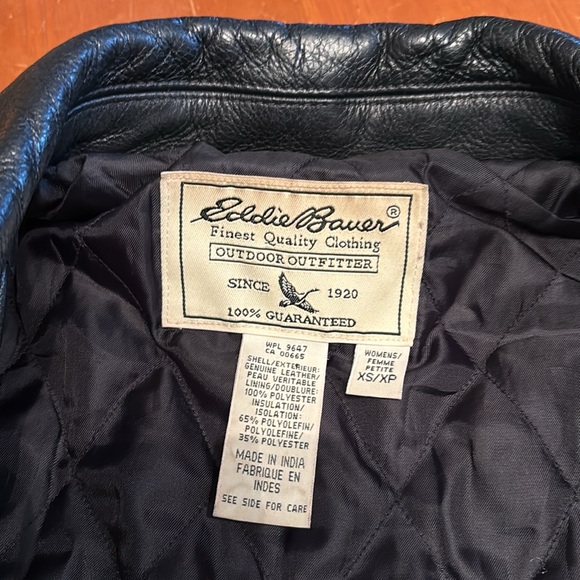 Eddie Bauer Leather Jacket - Picture 7 of 7